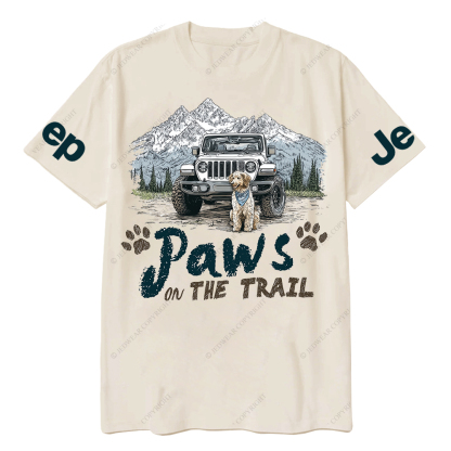 Paws On The Trail Jp T-Shirt