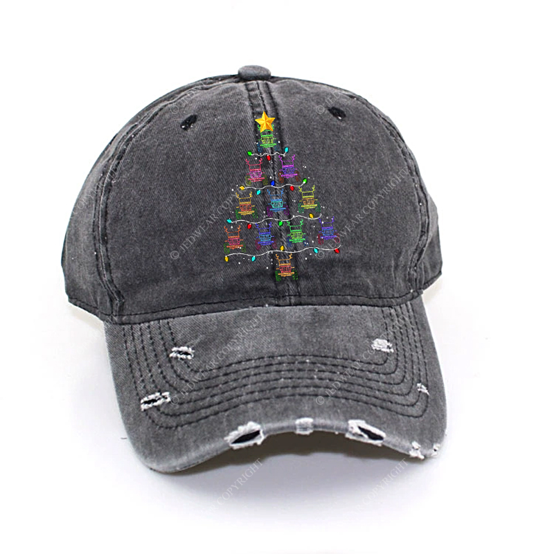 Bling Car Merry Christmas Jp Baseball Cap