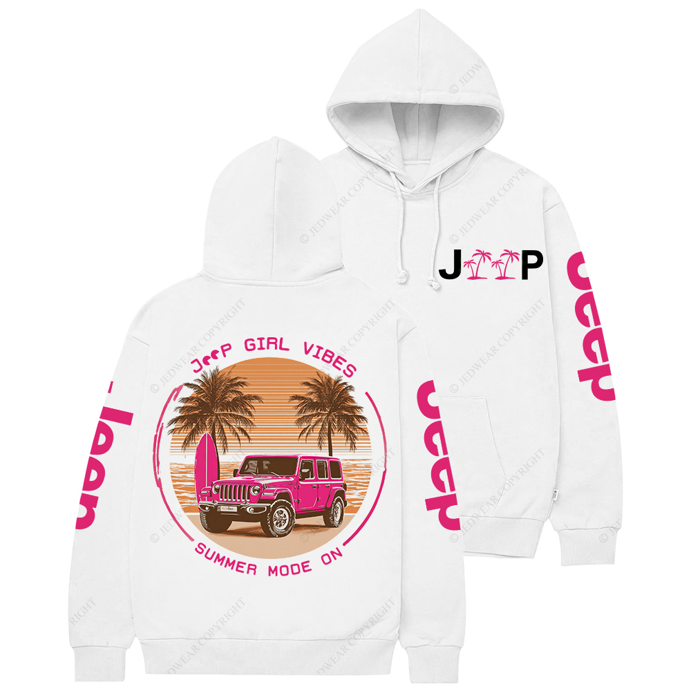 Car Girl Vibes Summer Mode On Jp Casual Hoodie