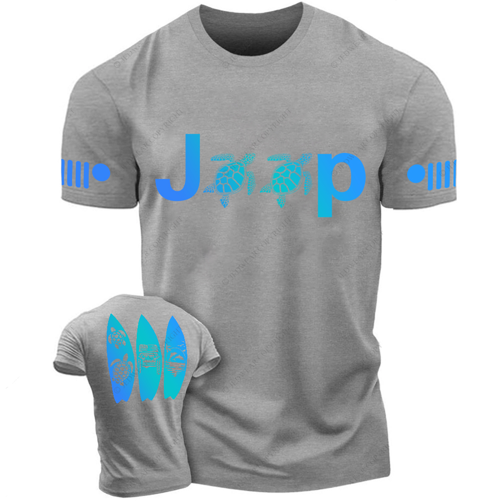 Beach Turtle Dolphin Jp T-Shirt