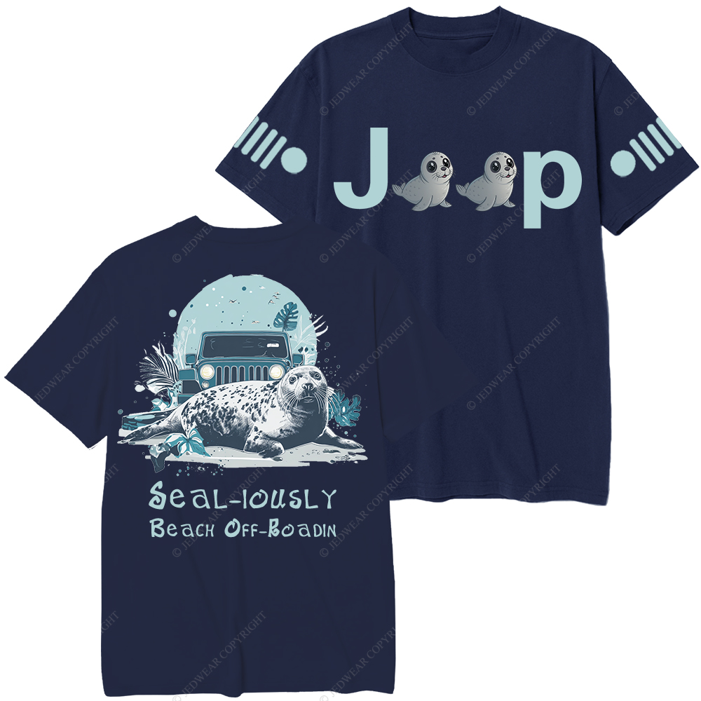 Seal-iously Beach Off-Roadin Jp T-Shirt