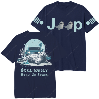 Seal-iously Beach Off-Roadin Jp T-Shirt