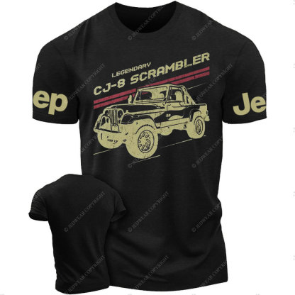 CJ-8 Scrambler Jp Car Trailcat T-Shirt