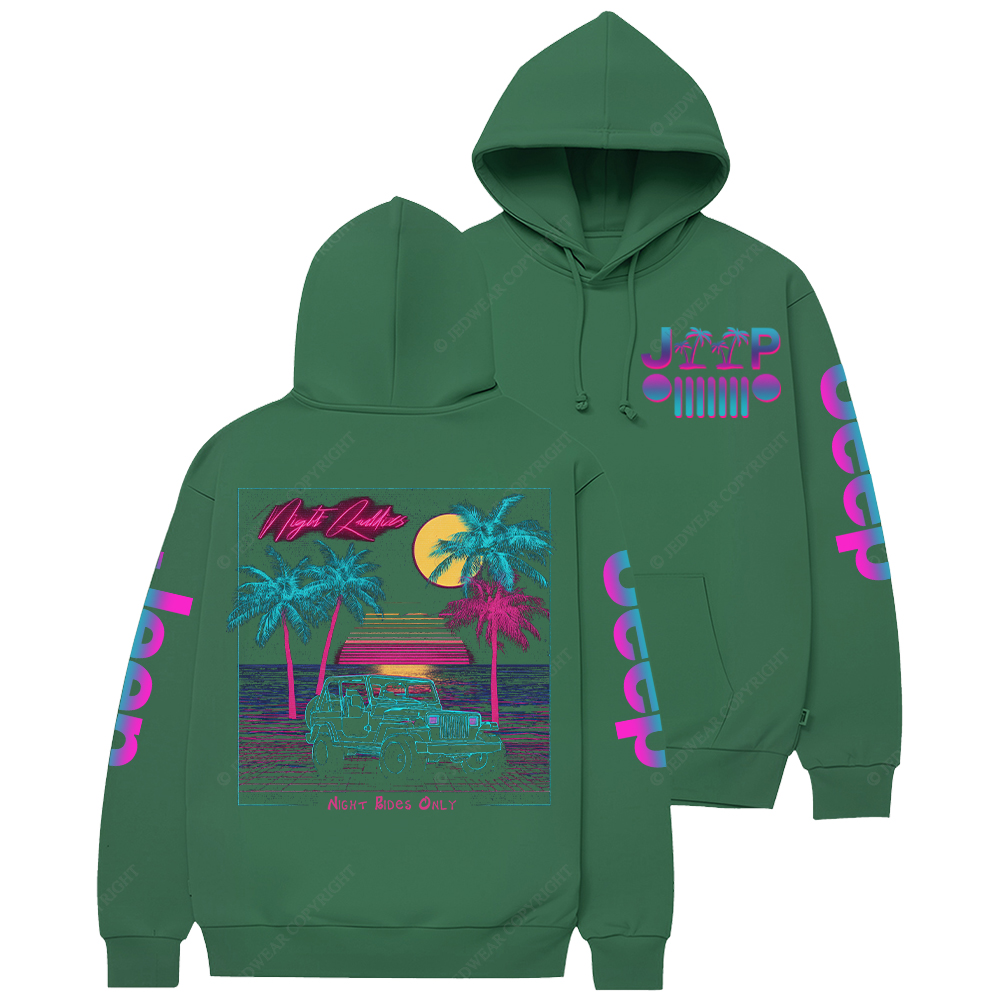 Night Rides Only Jp Casual Hoodie