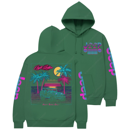 Night Rides Only Jp Casual Hoodie