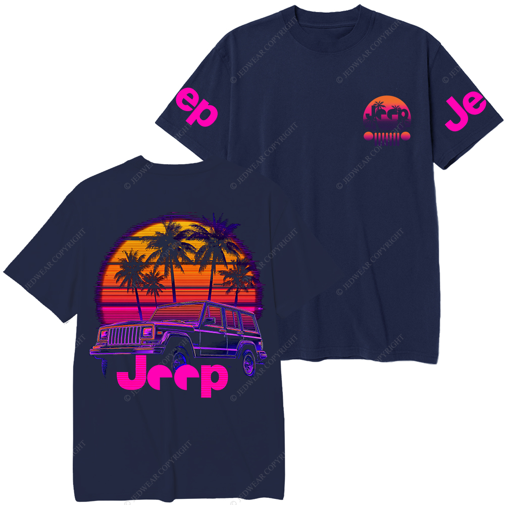 Palm Trees Beach Jp T-Shirt