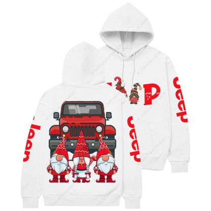 Christmas Gnomes Star Jp Casual Hoodie