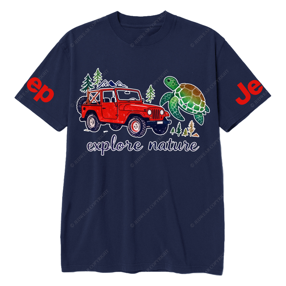 Explore Nature Turtle Ocean Jp T-Shirt