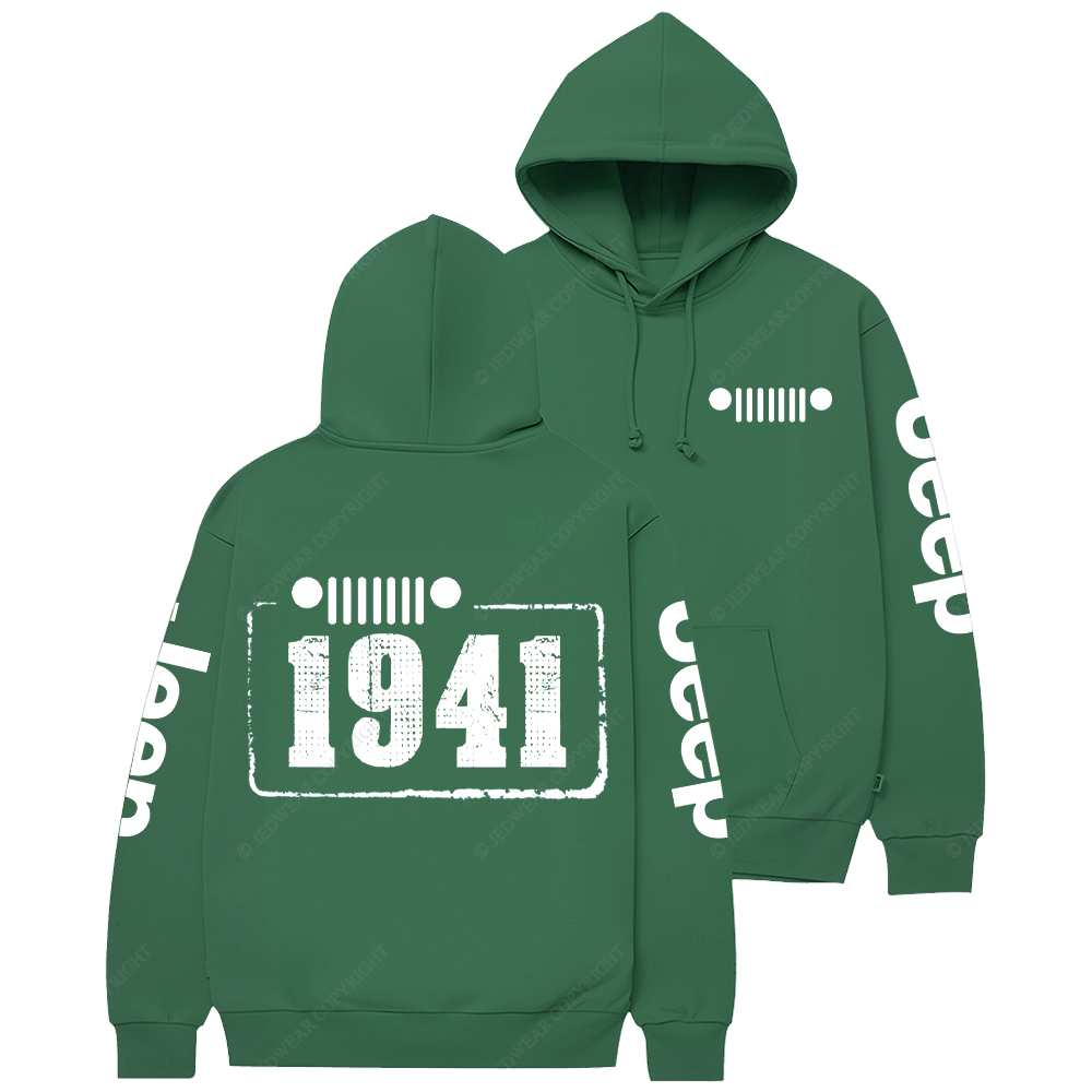 JP Created Times Since 1941 Vintage Style Jp Casual Hoodie