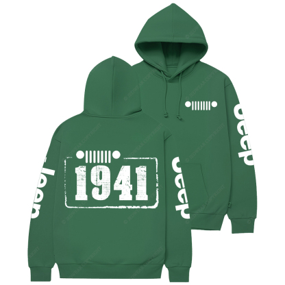 JP Created Times Since 1941 Vintage Style Jp Casual Hoodie