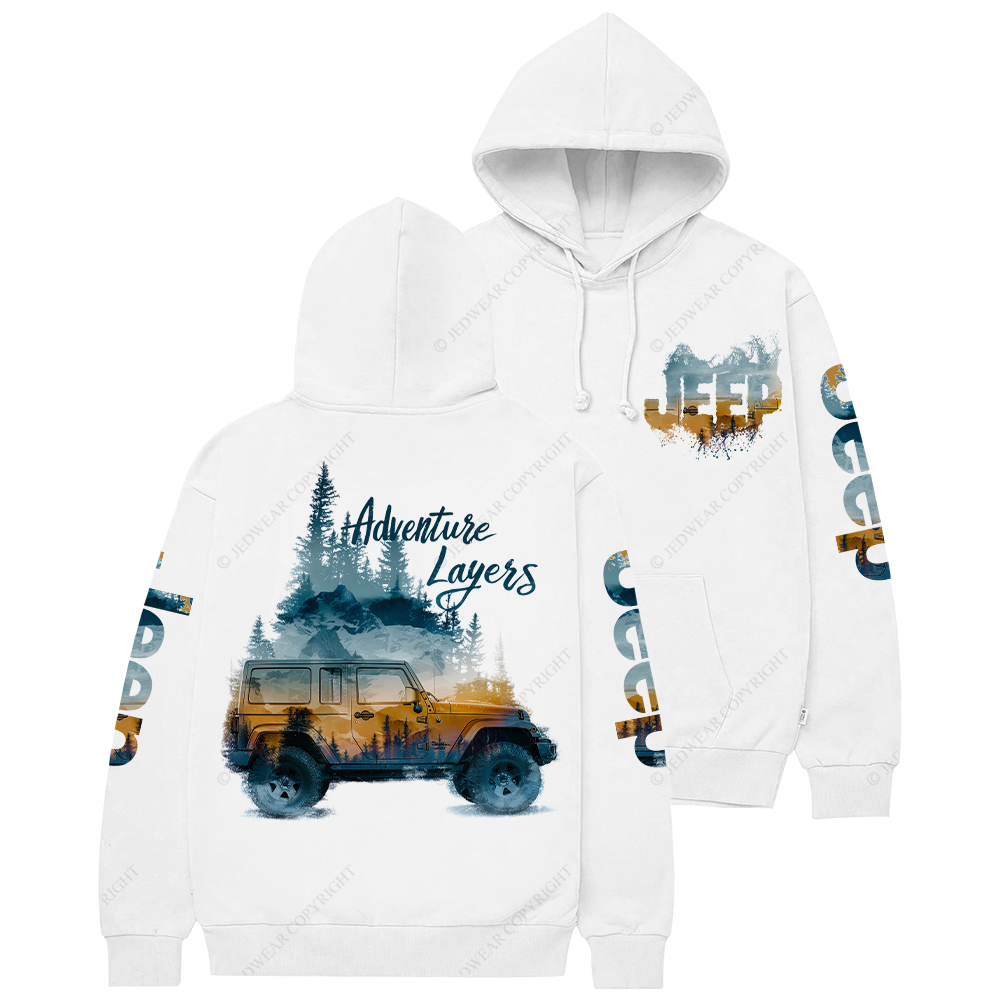 Adventure Layers Jp Casual Hoodie