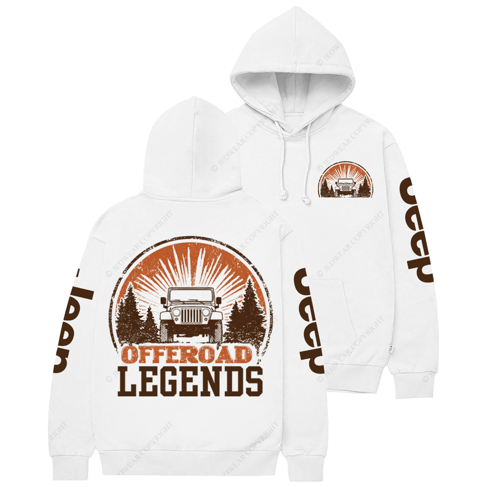 Off Road legends Jp Casual Hoodie
