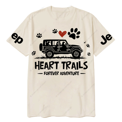 Forever Adventure Heart Trails Jp T-Shirt