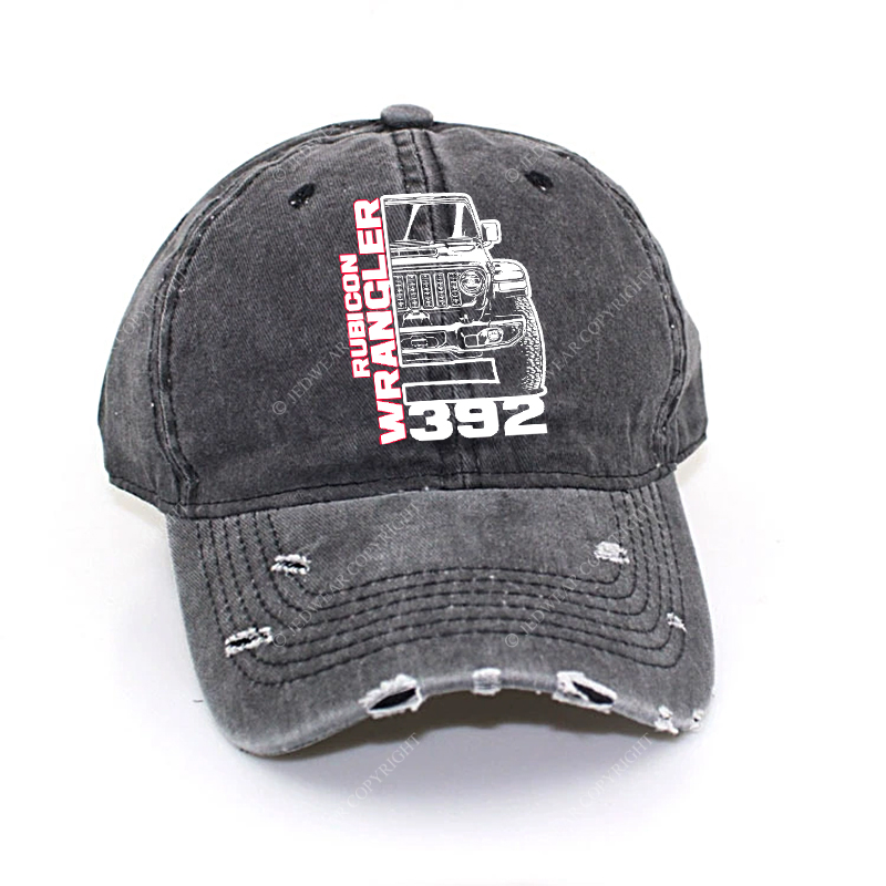Rubicon Wrangler 392 V8 Trail King Off-Road Muscle Icon Jp Baseball Cap