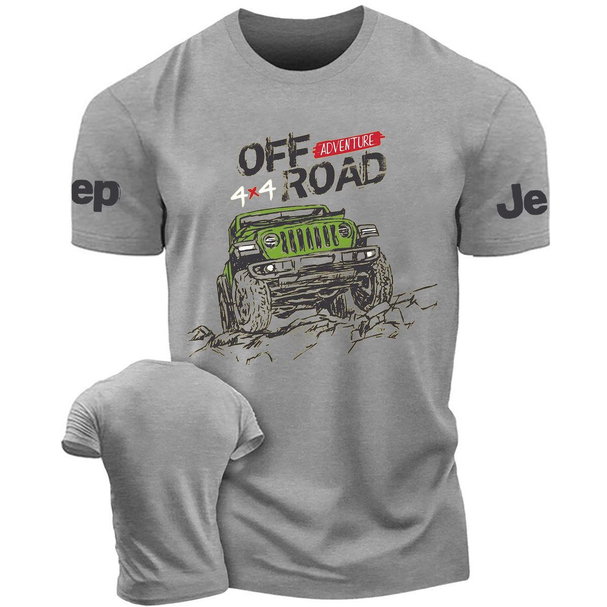 Off Road Adventure 4X4 Car Design T-Shirt