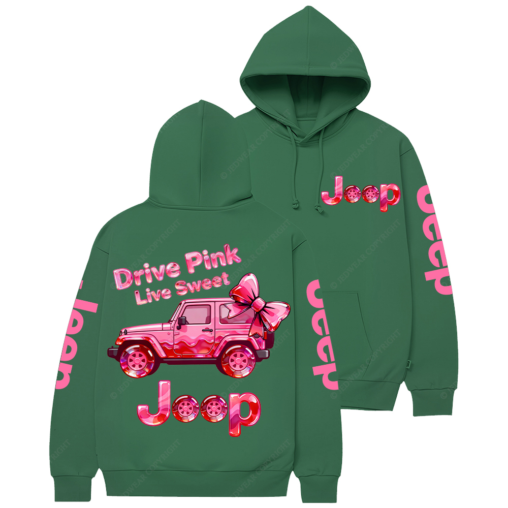 Drive Pink Live Sweet Candy Style Jp Casual Hoodie