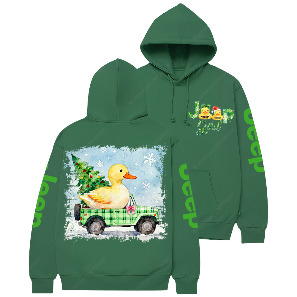 With Green Checkered Christmas Lights Jp Casual Hoodie