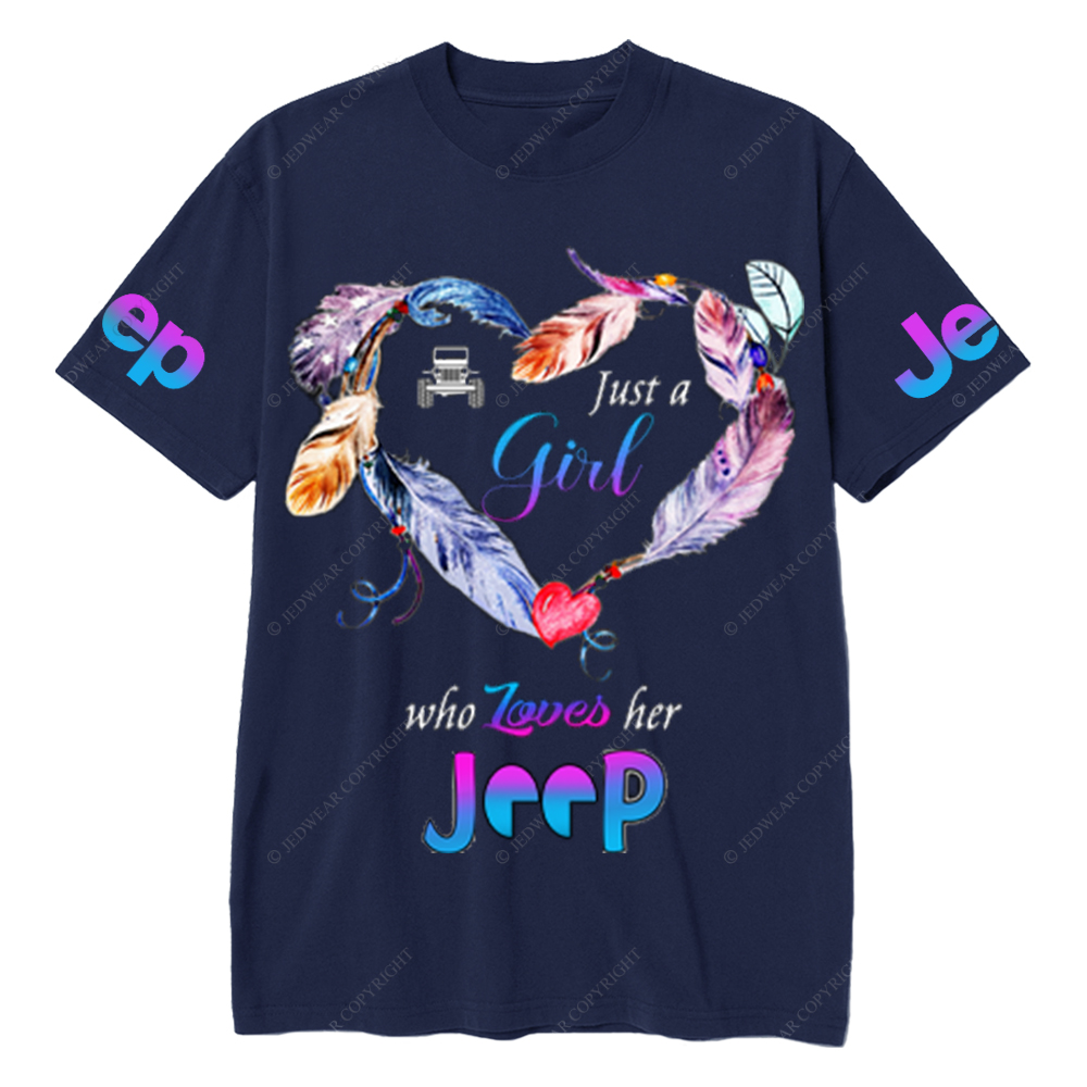 Just A Girl Who Loves Her Car Jp T-Shirt