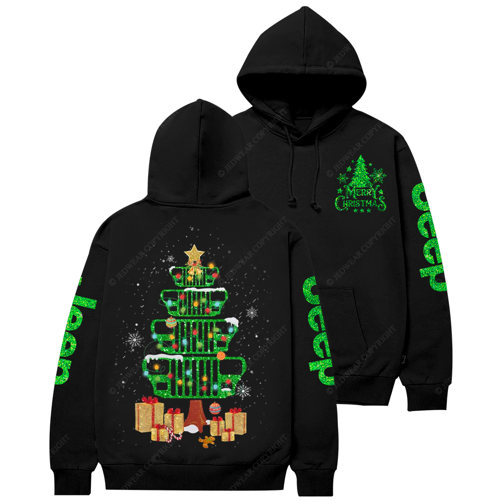 Pine Christmas Tree Jp Casual Hoodie
