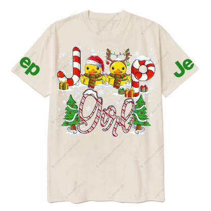 Duck Christmas Girl Jp T-Shirt