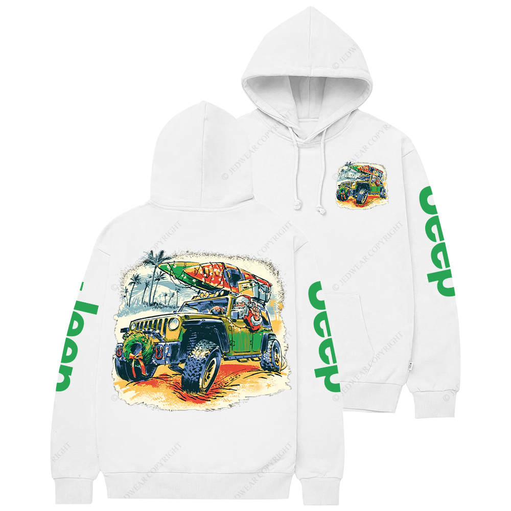 Santa Goes Anywhere Jp Casual Hoodie