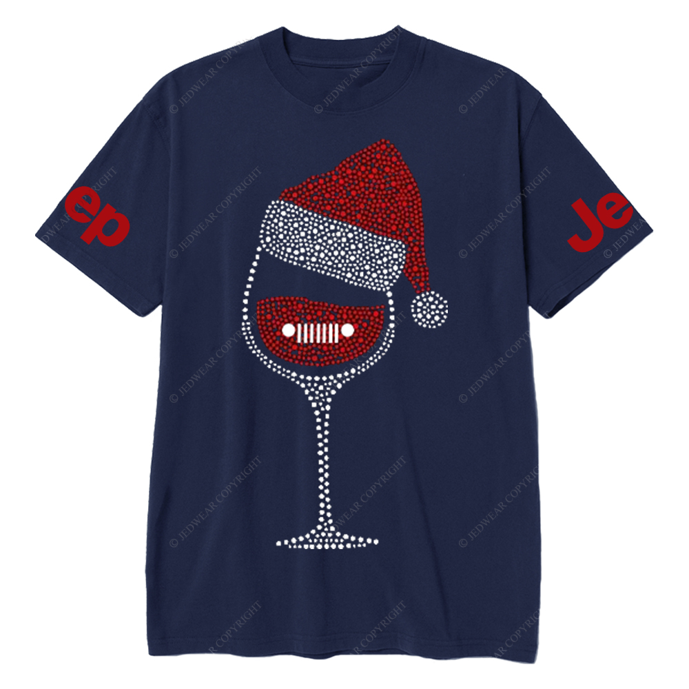 Bling Glowing Wine Glasses Jp T-Shirt