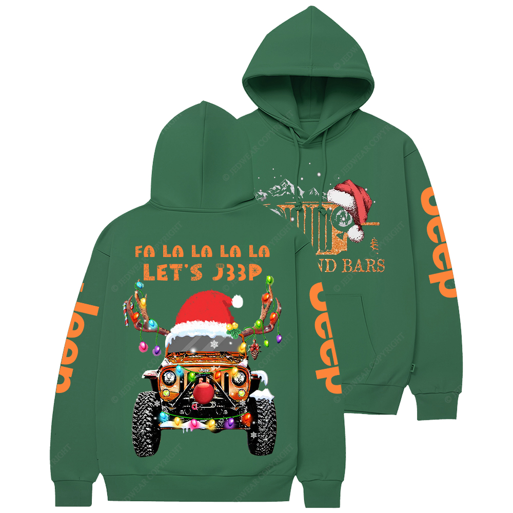 Merry Christmas Fa La La La La Let’s Jp Casual Hoodie