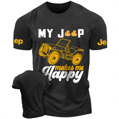 My Four Wheeler Makes Me Happy JP T-Shirt