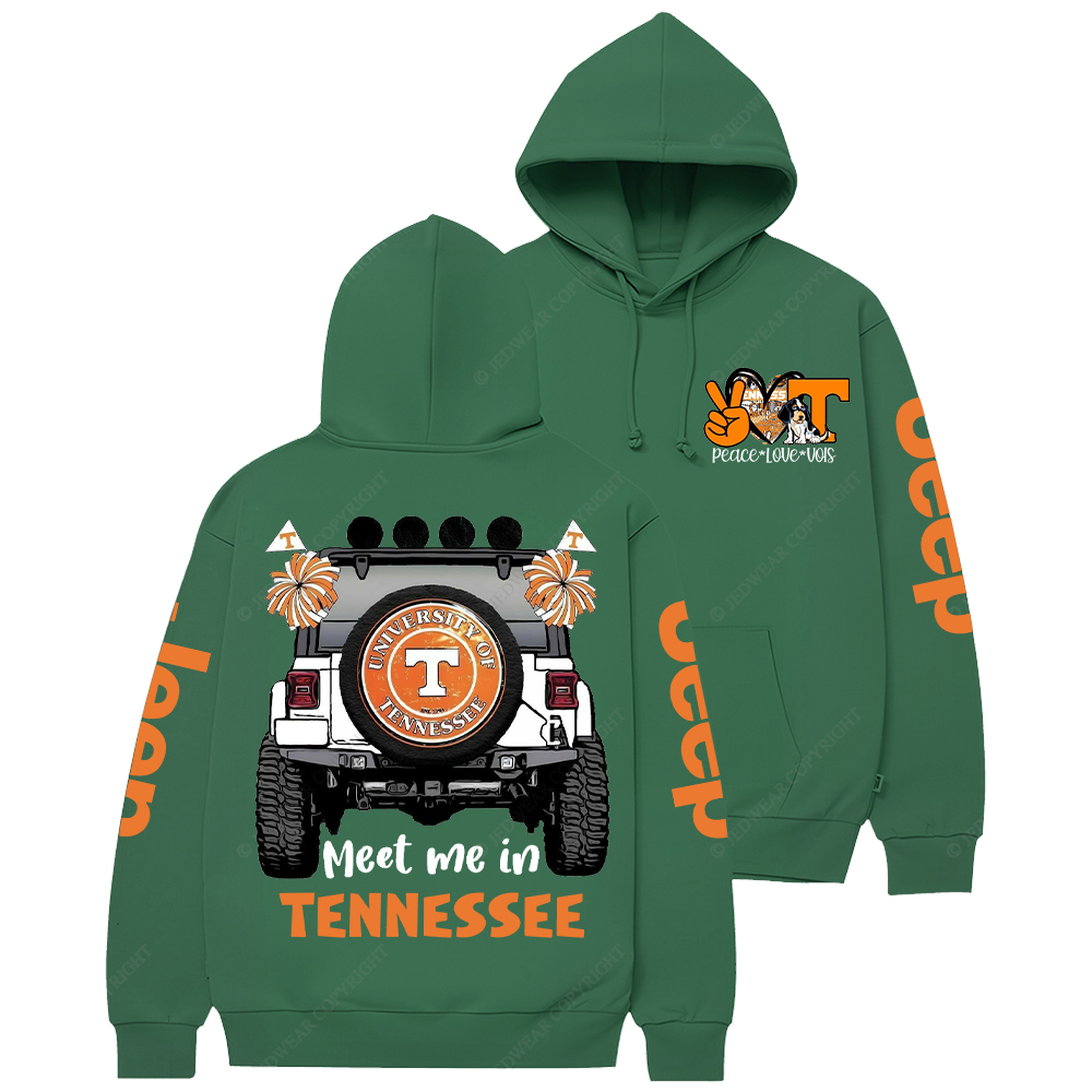 Meet Me In Tennessee Football Jp Casual Hoodie