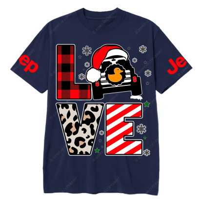 Merry Christmas Duck Snow Jp T-Shirt