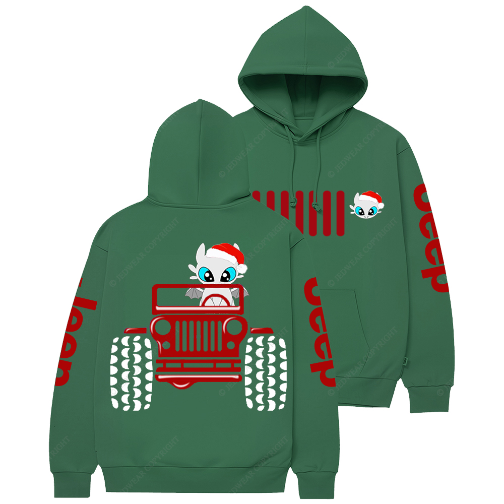 Toothless Driving Off-Road Vehicle Jp Casual Hoodie