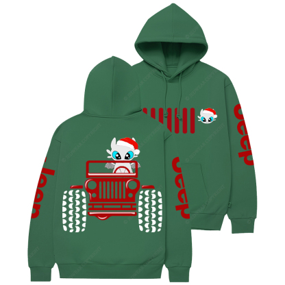 Toothless Driving Off-Road Vehicle Jp Casual Hoodie