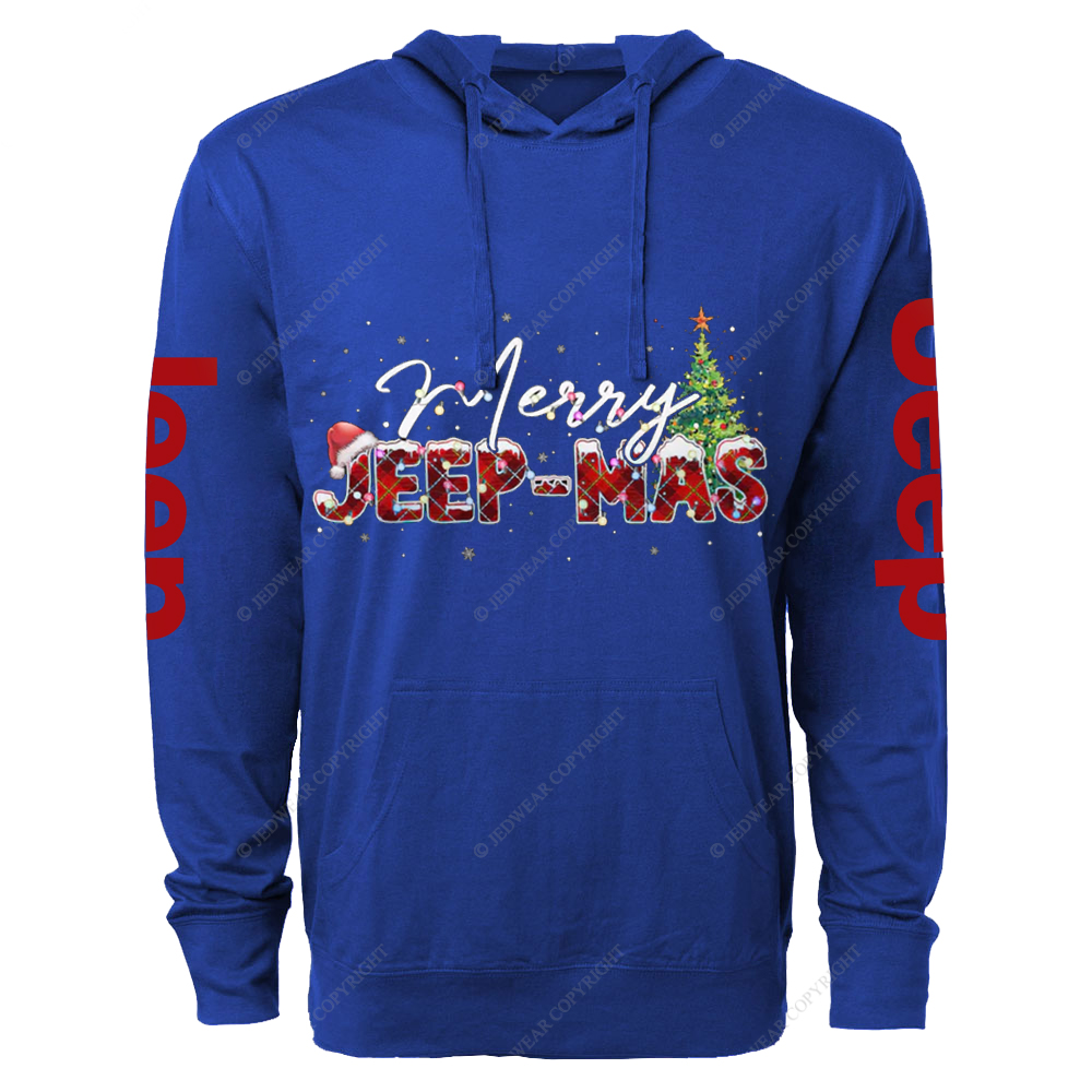 Merry Jp-Mas Text Lights Jp Oversized Lightweight Hoodie   