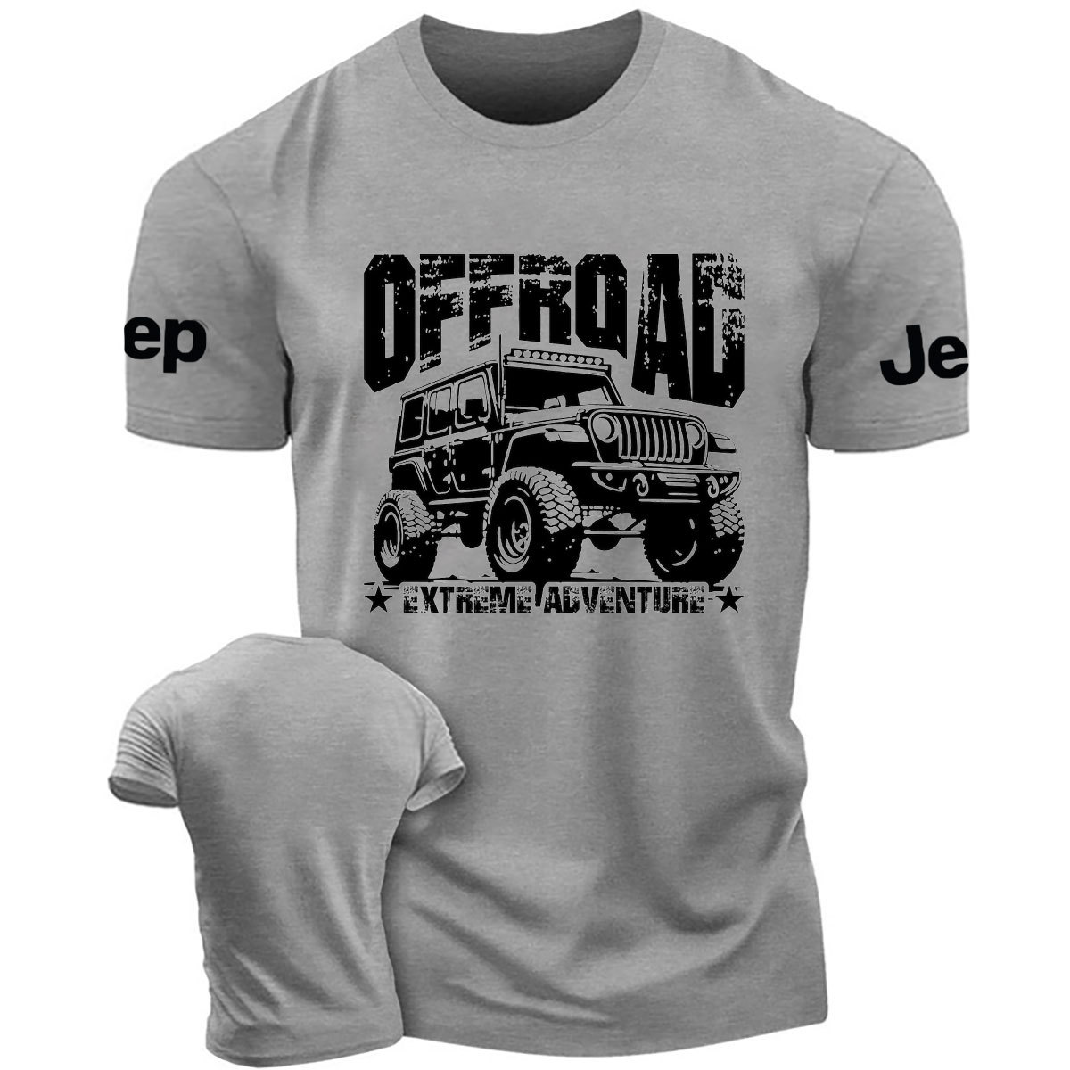 Extream Adventure Car Design T-Shirt