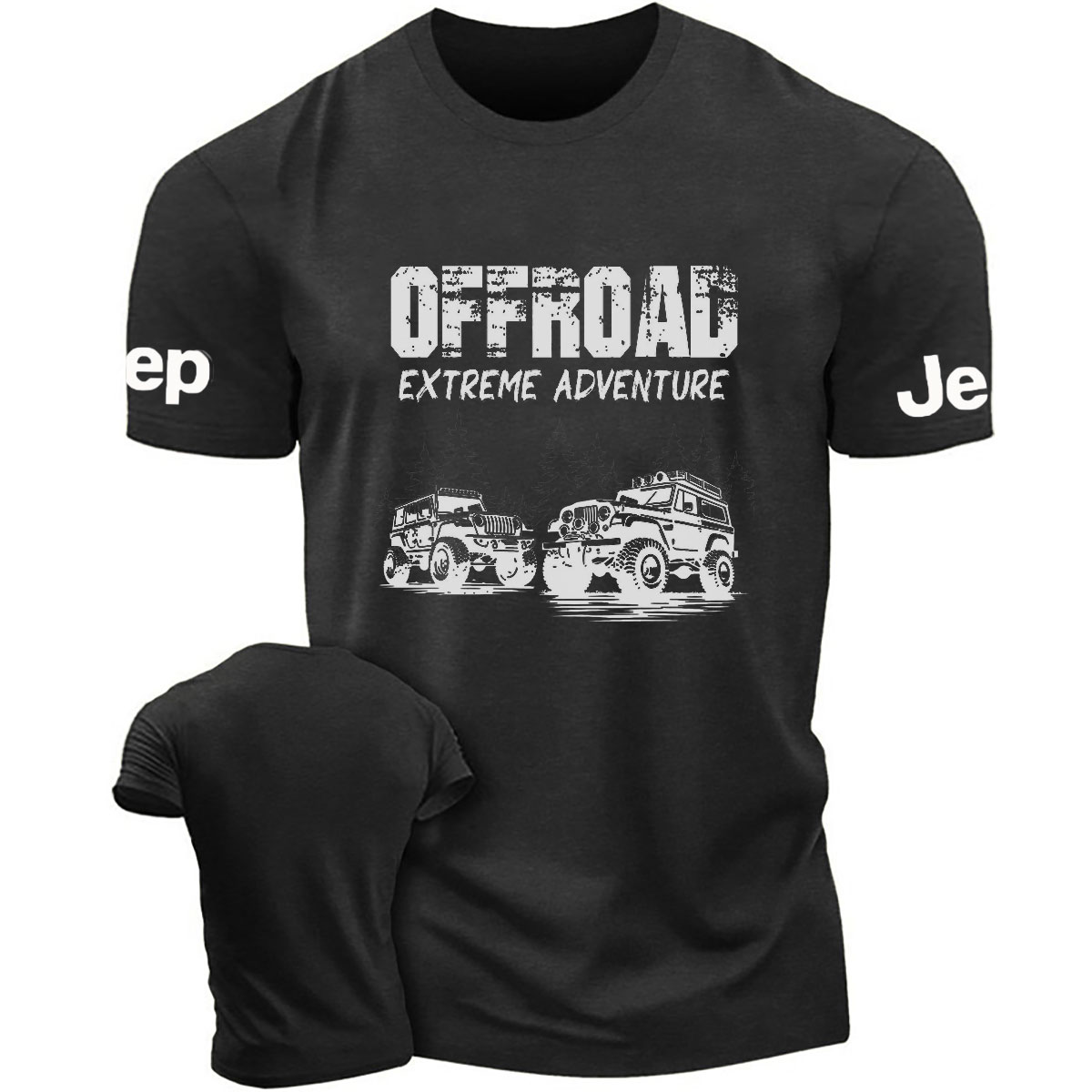 Off Road Extream Adventure Car Design T-Shirt