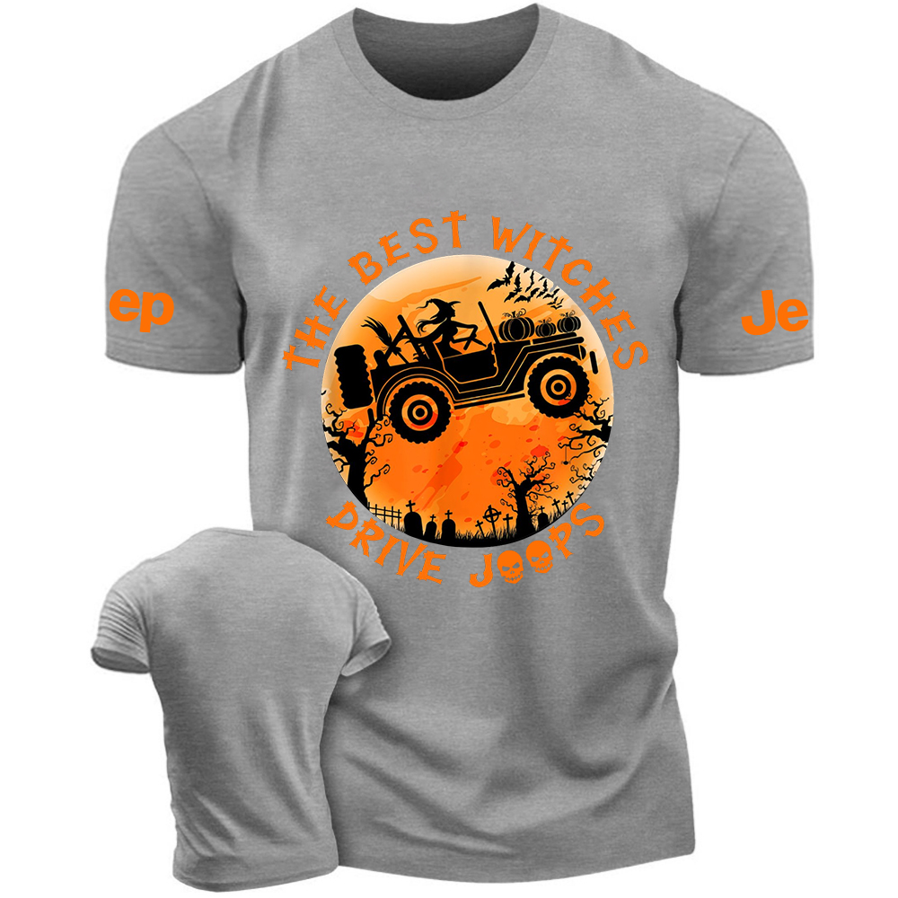 JP Halloween The Best Witches Drive Skull  Bat JP T-Shirt