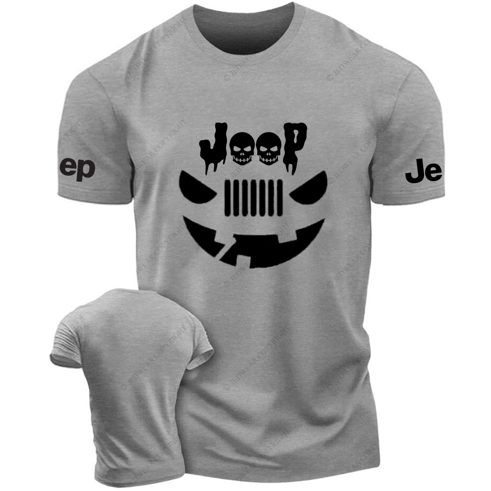 JP Pumpkin Halloween Skull JP T-Shirt