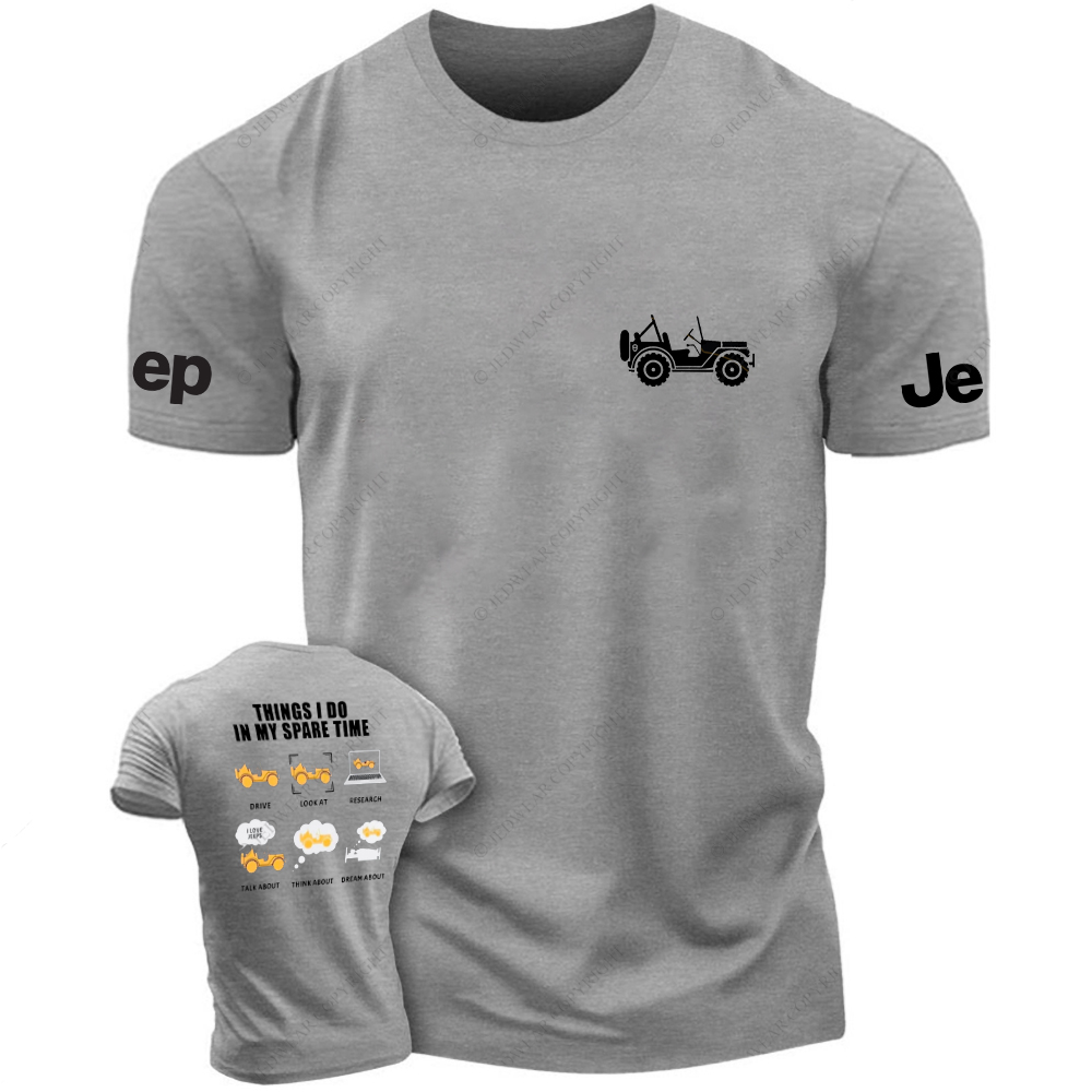 Jp Things I Do In My Spare Time Every Day T-Shirt