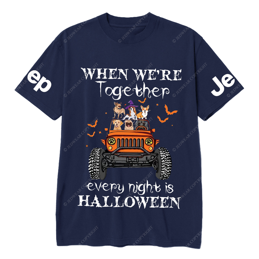 When Were Together Every Night Is Halloween Jp T-Shirt