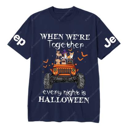 When Were Together Every Night Is Halloween Jp T-Shirt