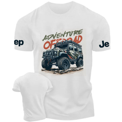 Extream Off Road Adventure Car Design T-Shirt