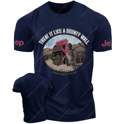 Treat It Like A Bounty Wall Swamp Donkeez Racing Jp T-Shirt