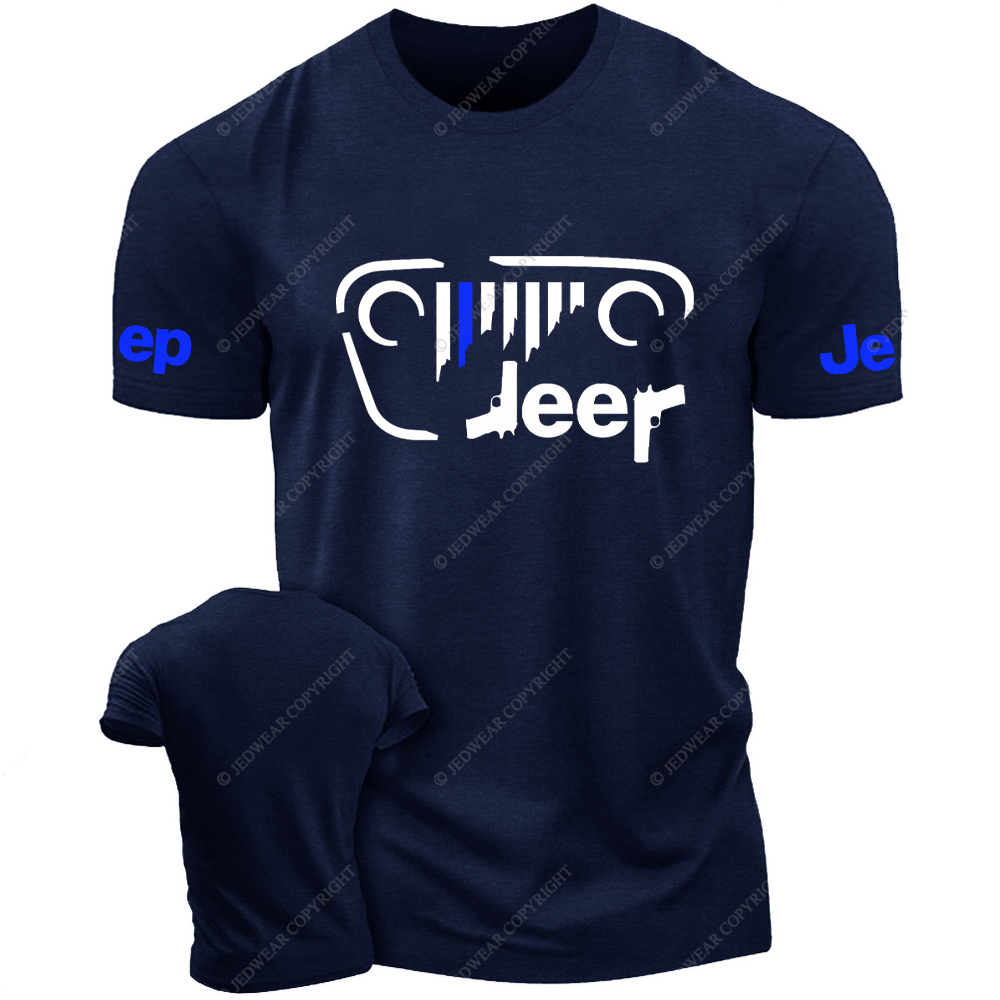 Policeman Cordon Gun Jp T-Shirt