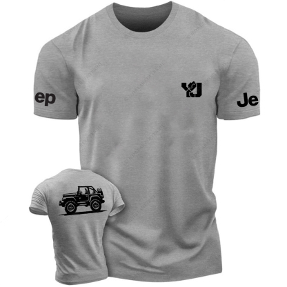 Jp YJ Car Model Front And Rear Design  Jp T-Shirt