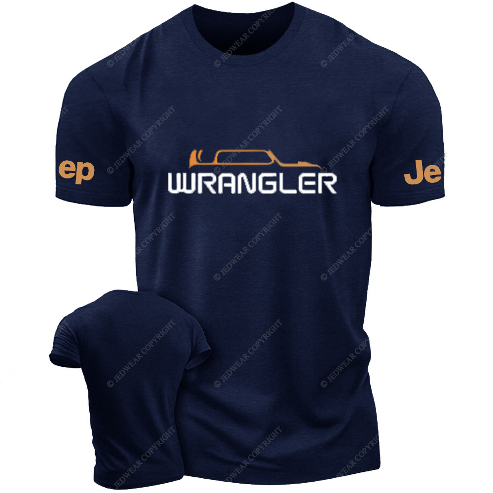 Jp Wrangler Oranger Silhouette  Jp T-Shirt