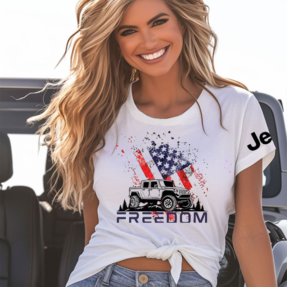 Jp 4th of July Freedom Women T-Shirt