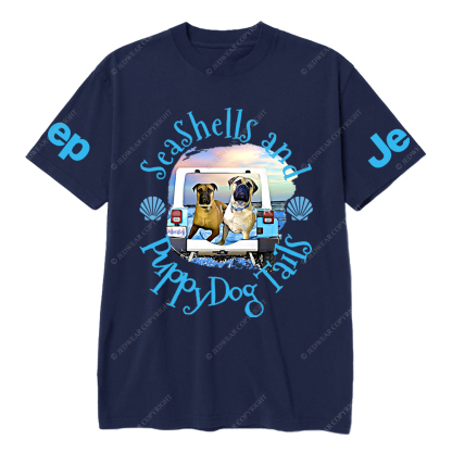 SeaShells And Puppy Dog Tails Jp T-Shirt