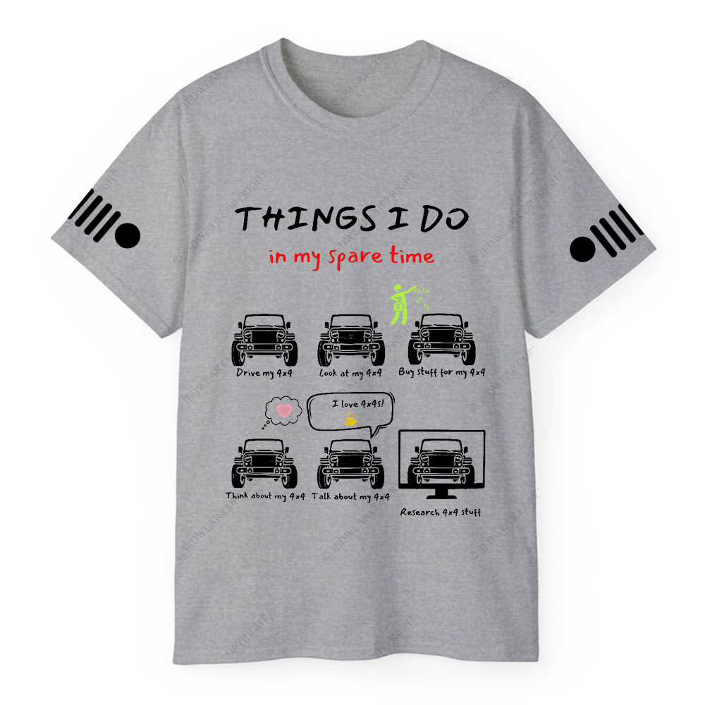 Jp Girl Things I Do In My Spare Time 20+ Views In The Last 24 Hours Jp T-Shirt