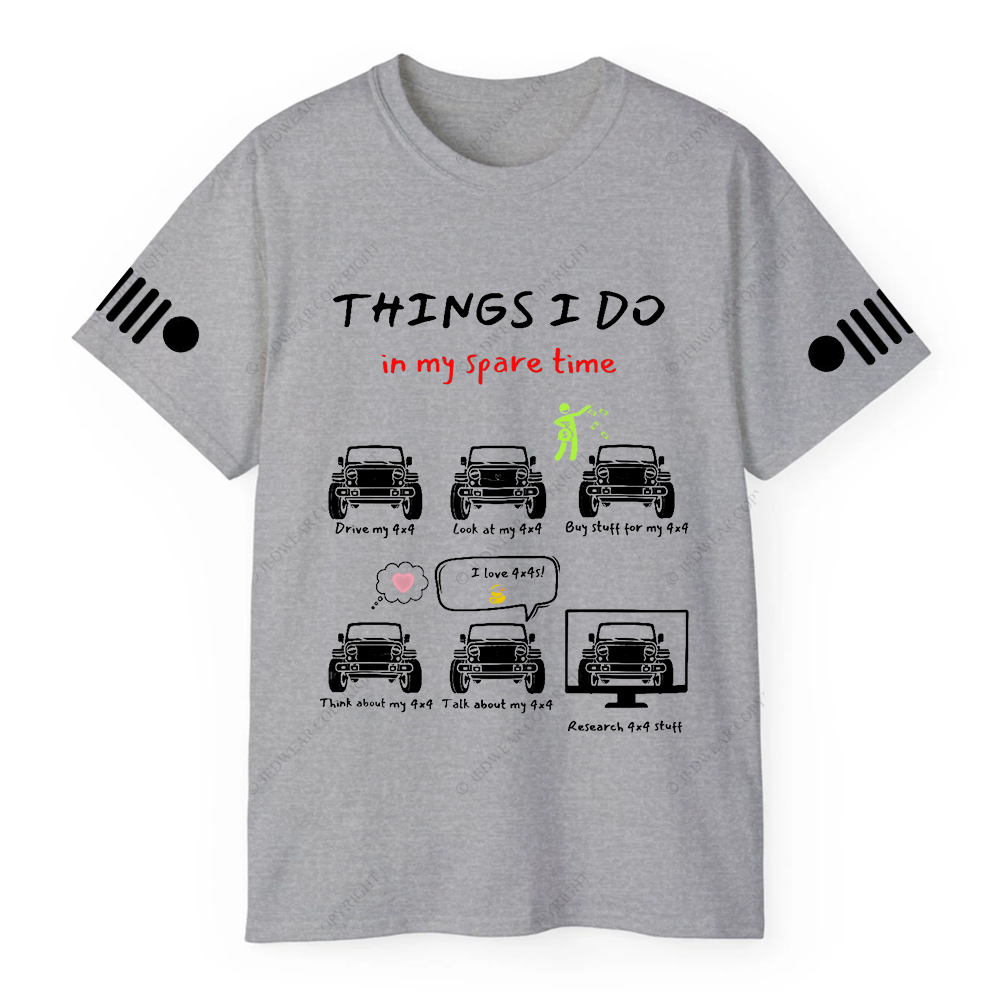 Jp Girl Things I Do In My Spare Time 20+ Views In The Last 24 Hours Jp T-Shirt