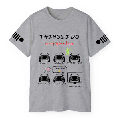 Jp Girl Things I Do In My Spare Time 20+ Views In The Last 24 Hours Jp T-Shirt